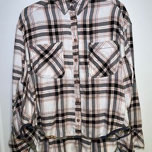 Cropped flannel